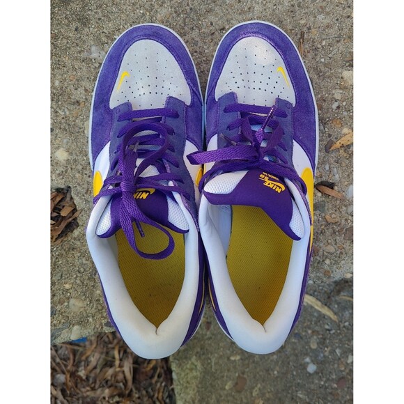 Nike SB Force 58 Yellow Purple Amarillo White DV5477-500 - Picture 7 of 11